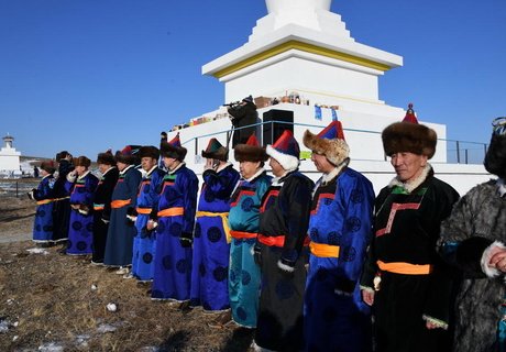 Сагаалган в Агинском и поздравление Осипова на бурятском языке – фоторепортаж ZAB.RU