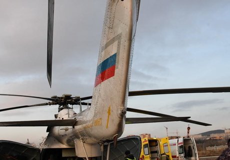 Автокатастрофа: Вертолет доставил в Читу пострадавших в ДТП под Агинском
