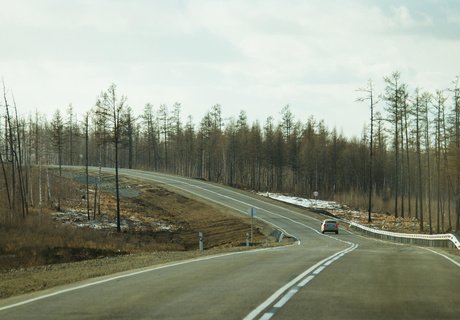 Синяя ленточка: Как открывали дорогу на Арахлей