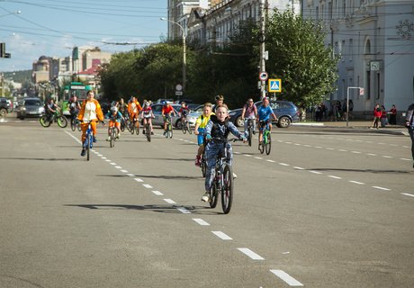 Невероятный велопарад на закрытии Забайкальского супермарафона