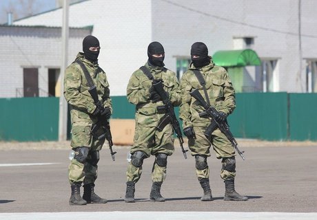 Показательные выступления ОМОНа «Коршун» в Чите