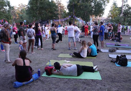 День йоги в столице Забайкалья. Праздник удался!