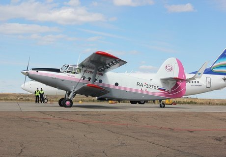 Первый в Забайкалье самолёт ТВС-2МС поднялся в воздух