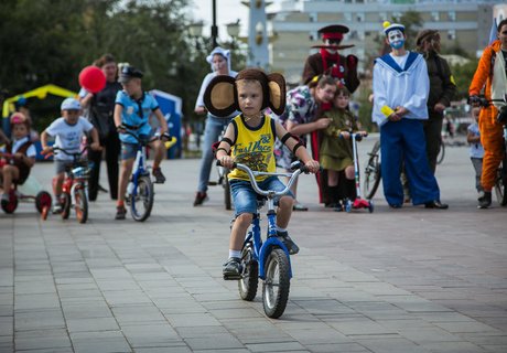 Невероятный велопарад на закрытии Забайкальского супермарафона