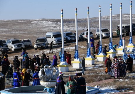 Сагаалган в Агинском и поздравление Осипова на бурятском языке – фоторепортаж ZAB.RU