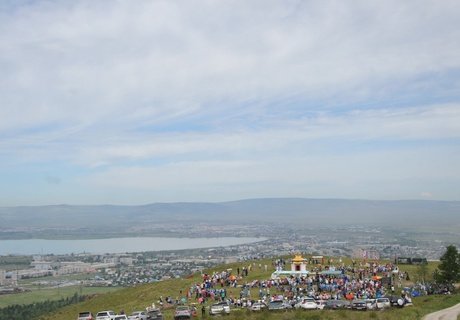 Обряд подношения хозяйке Титовской сопки