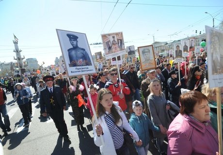 Бессмертный полк в Чите