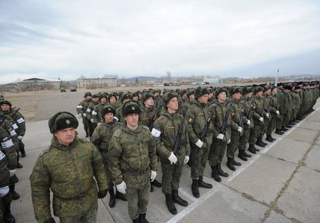 Подготовка ко Дню Победы – репетиция парада прошла в Чите