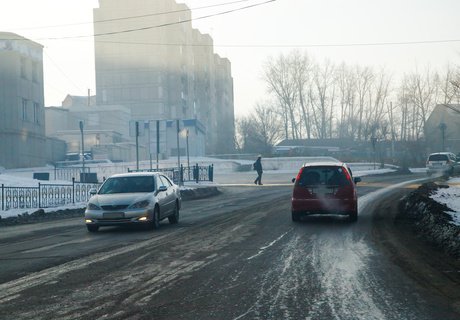 Портал ZAB.RU сравнил состояние дорог на улицах Читы на обледенение спустя год