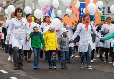 Шествие на День города в Чите