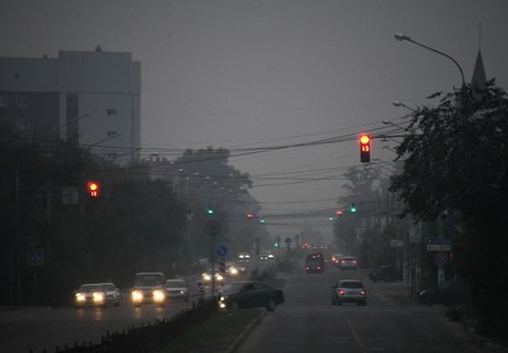 Смог в Чите: Сибирские пожары заволокли дымом Забайкалье