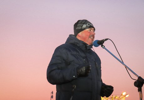 Хрупкая красота - ледовый городок открыли на площади Читы