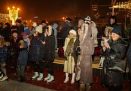 В Чите открыли самый большой «зимний» фонтан на Дальнем Востоке