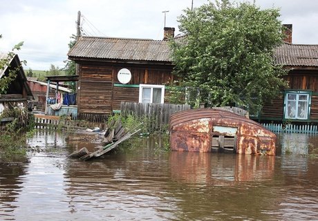 Забайкальские паводки-2018. Шилка в воде