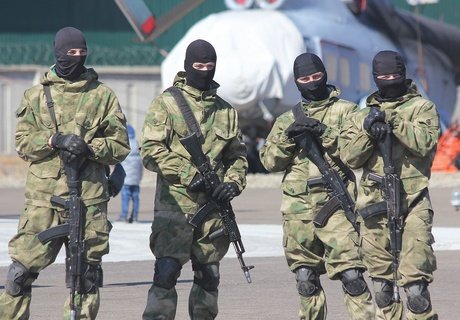 Показательные выступления ОМОНа «Коршун» в Чите