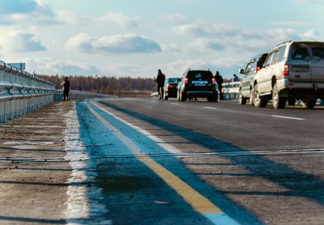 Синяя ленточка: Как открывали дорогу на Арахлей