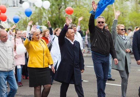 Шествие на День города в Чите