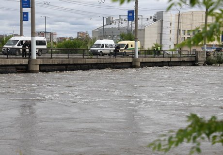 Вырвавшаяся из берегов Читинка