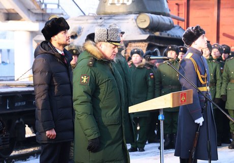 Встреча лаосских Т-34 в Чите