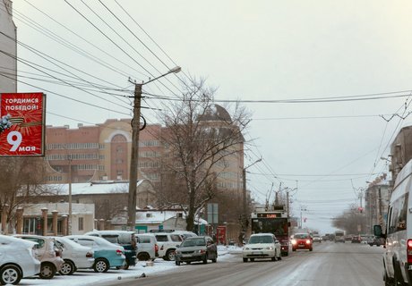 Мартовский снегопад обрушился на Читу - фоторепортаж ZAB.RU
