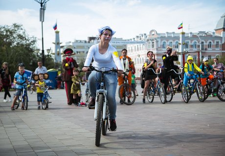 Невероятный велопарад на закрытии Забайкальского супермарафона