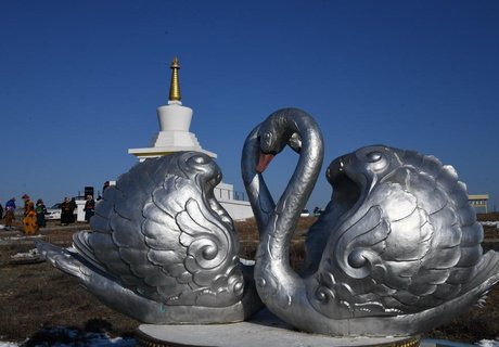 Сагаалган в Агинском и поздравление Осипова на бурятском языке – фоторепортаж ZAB.RU