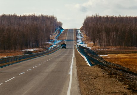 Синяя ленточка: Как открывали дорогу на Арахлей