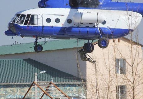 Показательные выступления ОМОНа «Коршун» в Чите