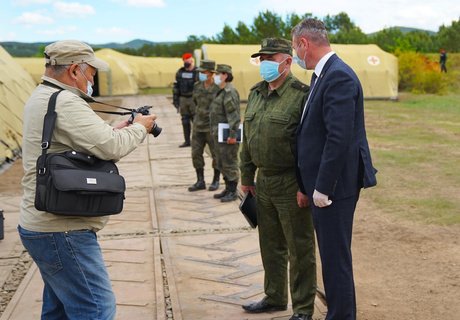 Полевой госпиталь для борьбы с Covid-19 развернули в Каштаке