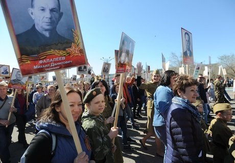 Бессмертный полк в Чите