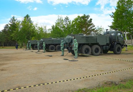 Полевой госпиталь для борьбы с Covid-19 развернули в Каштаке