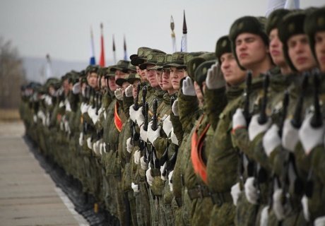 Подготовка ко Дню Победы – репетиция парада прошла в Чите