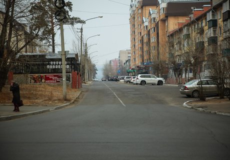 Чита в дыму лесных пожаров