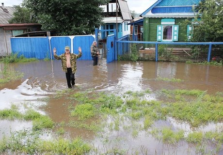 Забайкальские паводки-2018. Шилка в воде