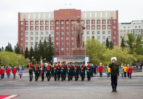 Шествие на День города в Чите