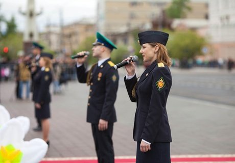 Шествие на День города в Чите