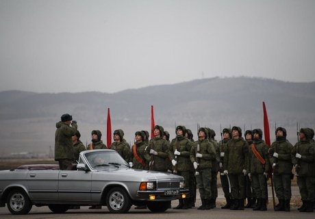 Подготовка ко Дню Победы – репетиция парада прошла в Чите