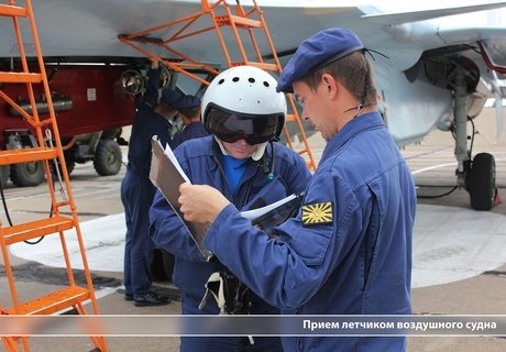 Как готовят истребители Су-30СМ к полетам