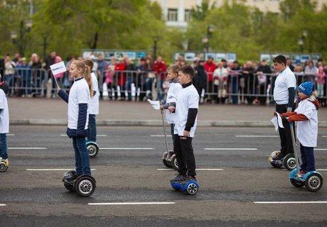 Шествие на День города в Чите