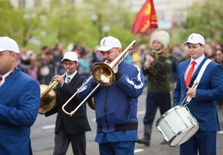 Шествие на День города в Чите