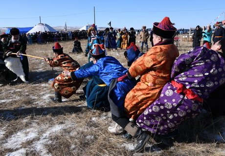 Сагаалган в Агинском и поздравление Осипова на бурятском языке – фоторепортаж ZAB.RU