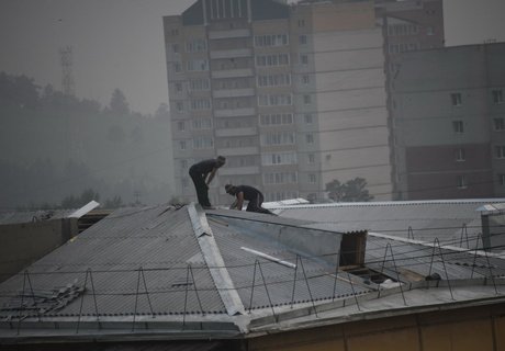 Смог в Чите: Сибирские пожары заволокли дымом Забайкалье