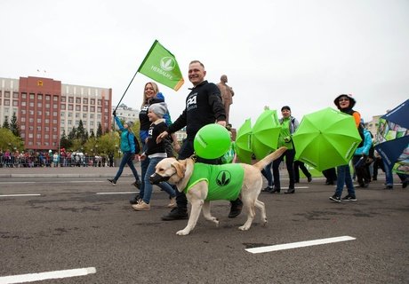 Шествие на День города в Чите