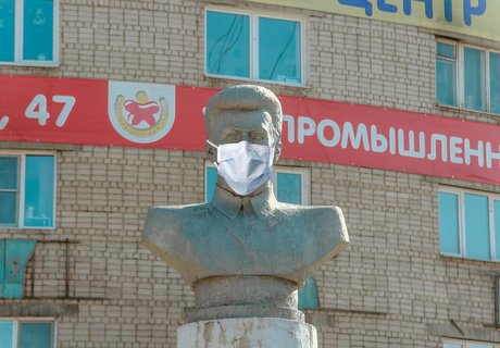 Памятники Читы защитились от коронавируса