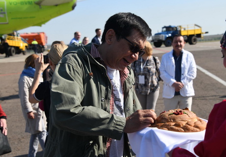 Прилетели гости кинофестиваля