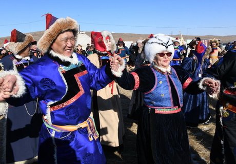 Сагаалган в Агинском и поздравление Осипова на бурятском языке – фоторепортаж ZAB.RU