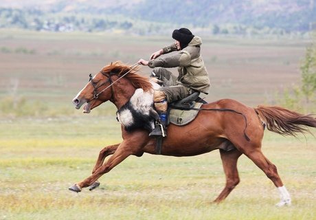 Кок-бору - игра сильных мужчин