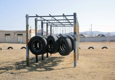 Показательные выступления ОМОНа «Коршун» в Чите