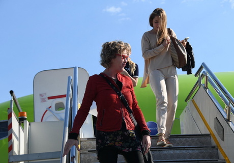 Прилетели гости кинофестиваля