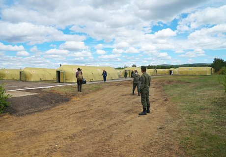 Полевой госпиталь для борьбы с Covid-19 развернули в Каштаке